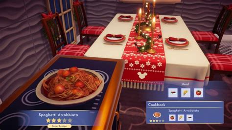 How to Make Spaghetti Arrabbiata in Disney Dreamlight Valley